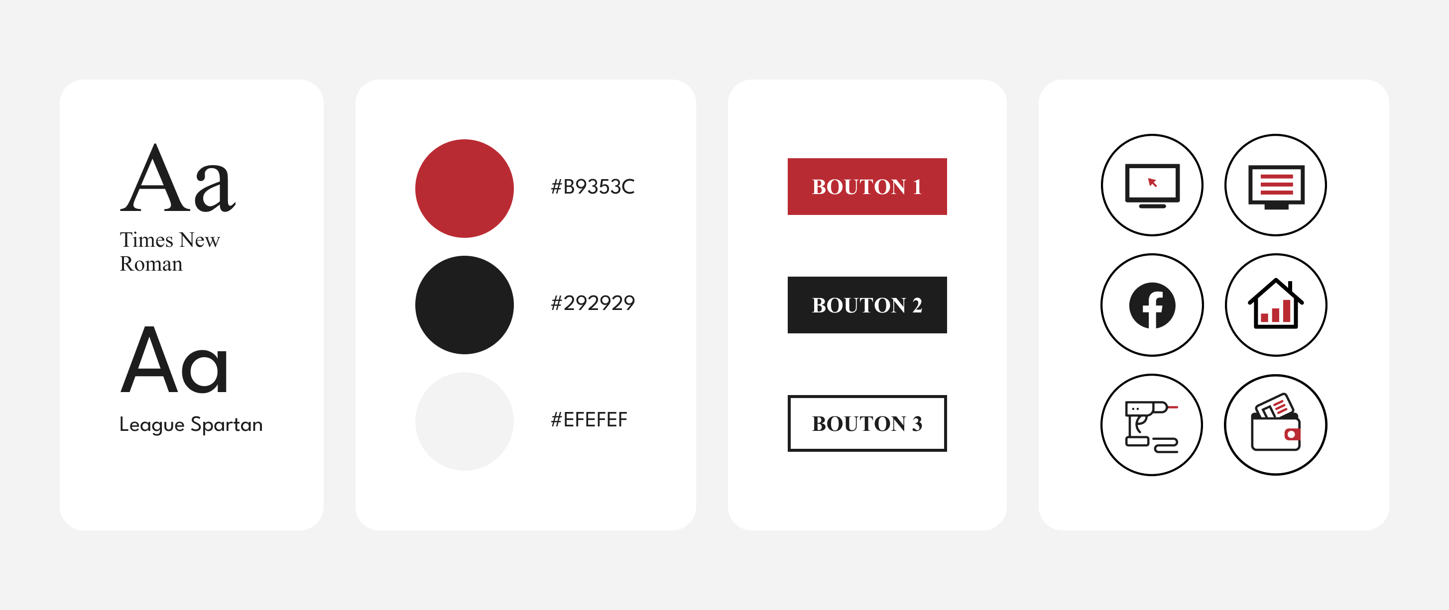 Design system et prototype Broady Windsor Group